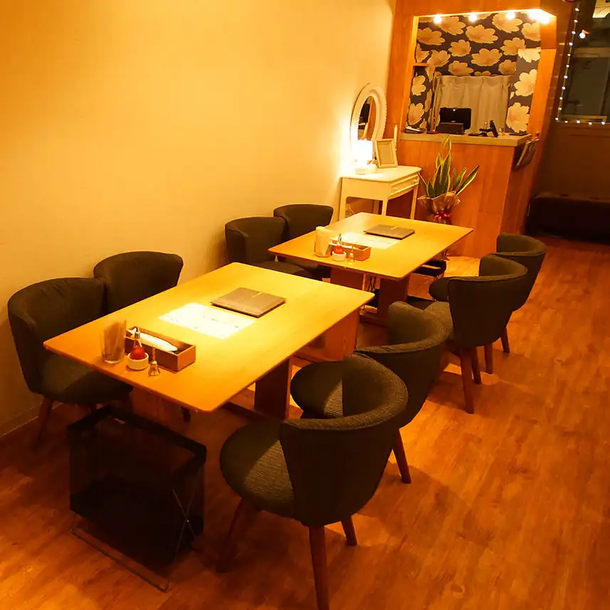 テーブルがアレンジできます♪